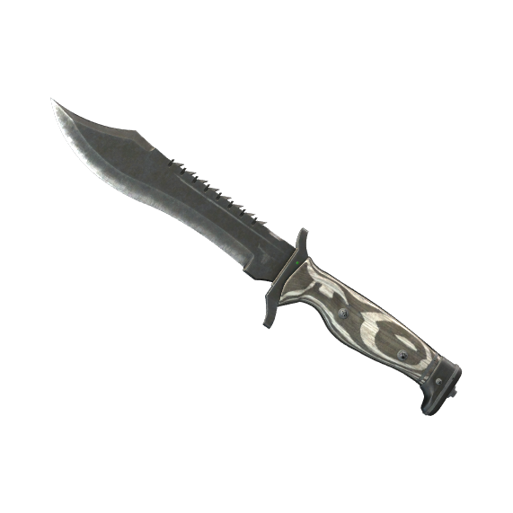 Bowie Knife | Black Laminate (Field-Tested)