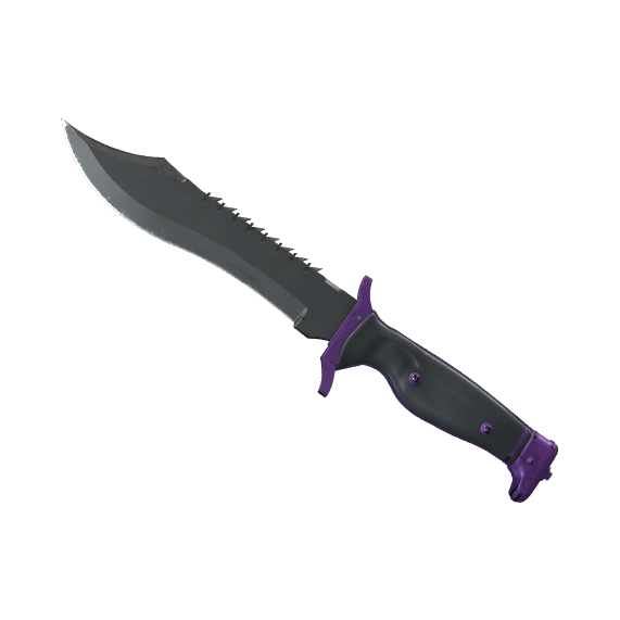 65f813bf1d31a5af2b5681fa1vdGBbTi05.png Bowie Knife | Ultraviolet (Well-Worn) - Imagem 1