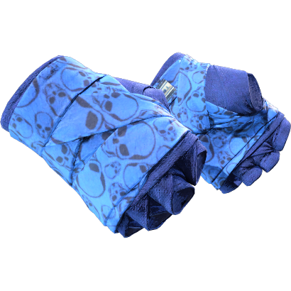 Hand Wraps | Cobalt Skulls (Factory New)