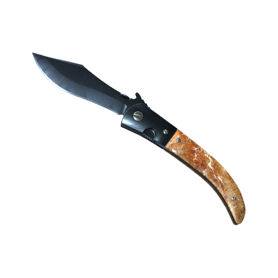 Navaja Knife | Blue Steel (Well-Worn)