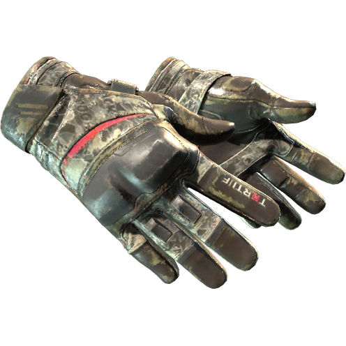 Moto Gloves | Boom! (Battle-Scarred)