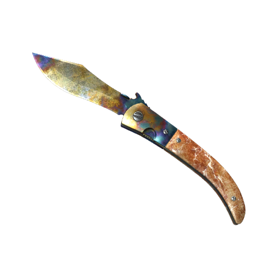 Navaja Knife | Case Hardened (Battle-Scarred)