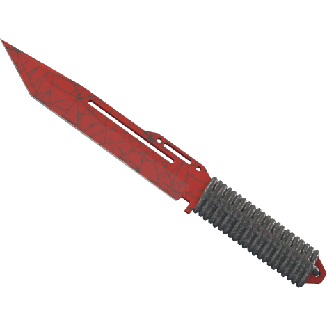 Paracord Knife | Crimson Web (Minimal Wear)
