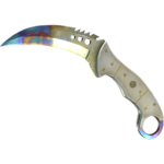 Talon Knife | Case Hardened (Well-Worn)