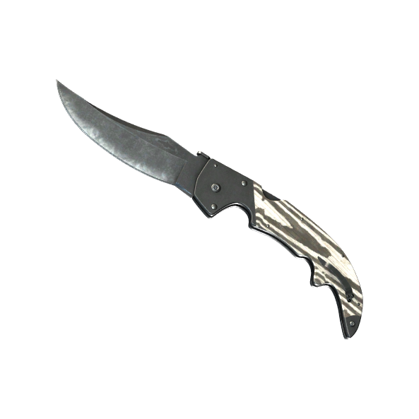 Falchion Knife | Black Laminate (Minimal Wear)