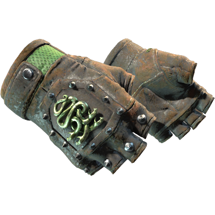 65f81965498b03ef8706472a49lrFrVi05.png Hydra Gloves | Emerald (Battle-Scarred) - Imagem 1