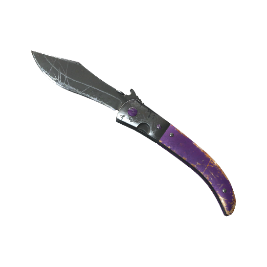 65f819cb0f8d959b00f9f545KVjIvtRN05.png Navaja Knife | Ultraviolet (Battle-Scarred) - Imagem 1