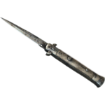 Stiletto Knife | Scorched (Battle-Scarred)