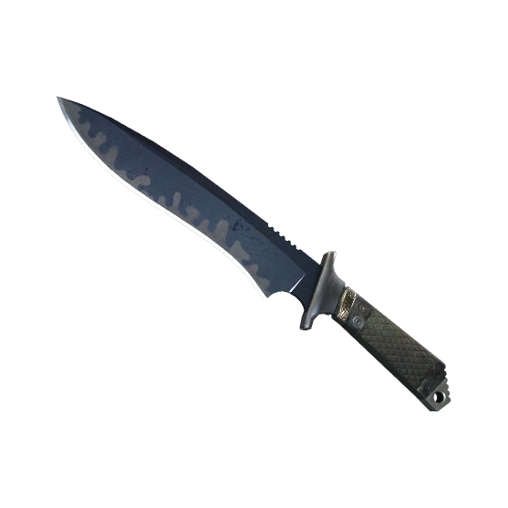 Classic Knife | Blue Steel (Battle-Scarred)