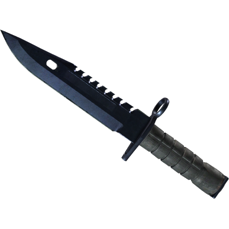 M9 Bayonet | Blue Steel (Battle-Scarred)