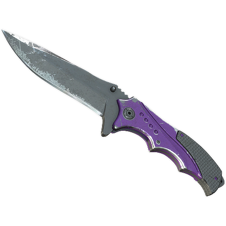 Nomad Knife | Ultraviolet (Battle-Scarred)