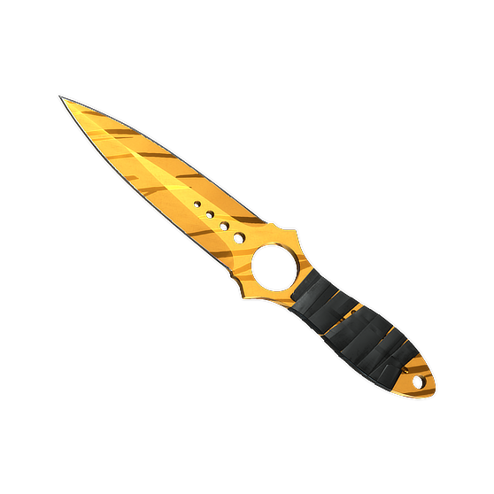 Skeleton Knife | Tiger Tooth (Minimal Wear)