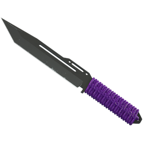 Paracord Knife | Ultraviolet (Field-Tested)