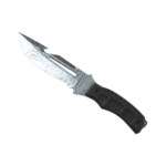Survival Knife | Damascus Steel (Minimal Wear)