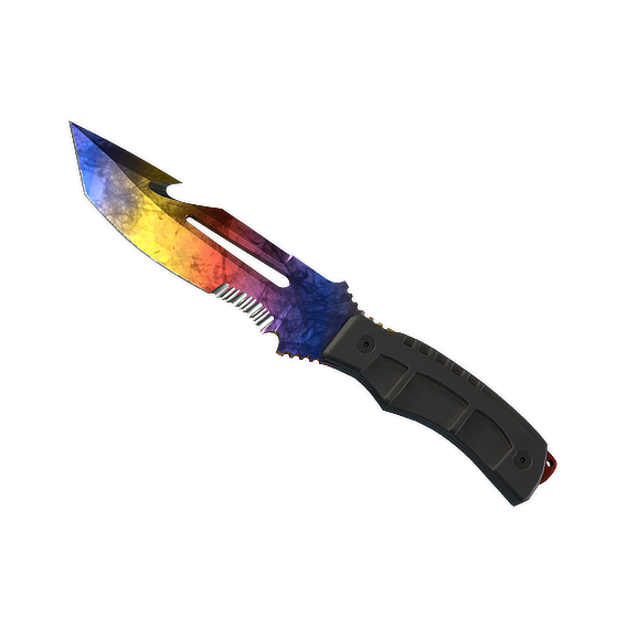 Survival Knife | Marble Fade (Minimal Wear)
