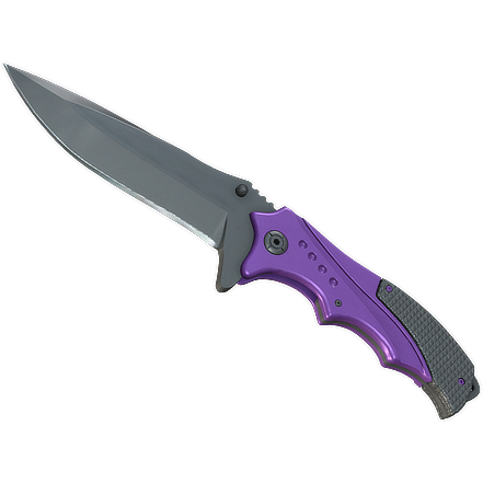 67eb74aa00e91781d4faf5324yXwu4UU06.png Nomad Knife | Ultraviolet (Factory New) - Imagem 1