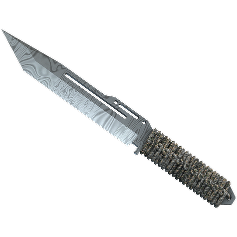 Paracord Knife | Damascus Steel (Minimal Wear)