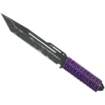 Paracord Knife | Ultraviolet (Battle-Scarred)