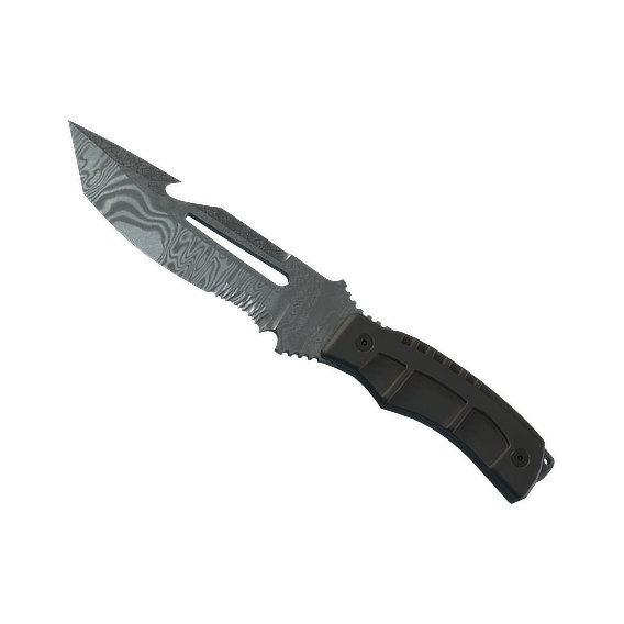 Survival Knife | Damascus Steel (Battle-Scarred)