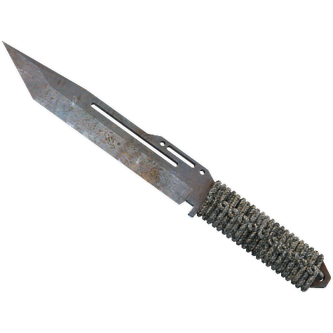 Paracord Knife | Rust Coat (Well-Worn)