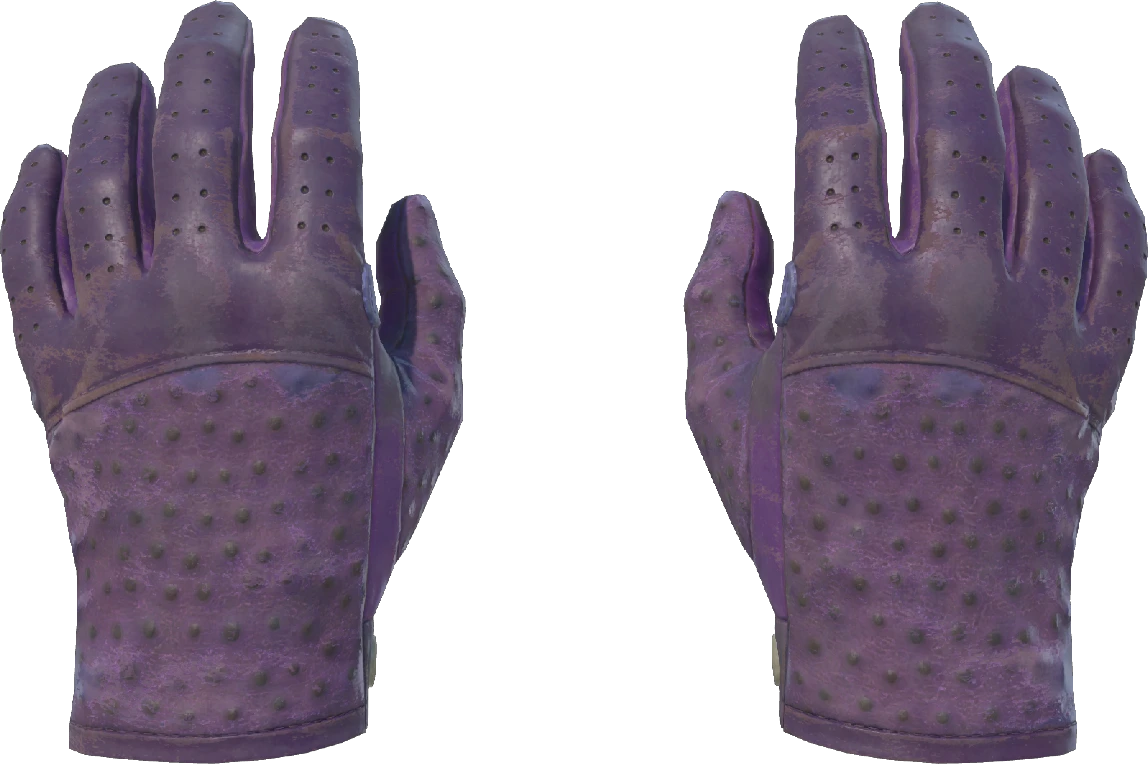 Driver Gloves | Plum Quill (Battle-Scarred)